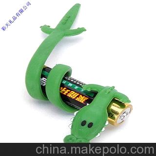 動物造型美國kikkerland 鱷魚繞線器綁線器