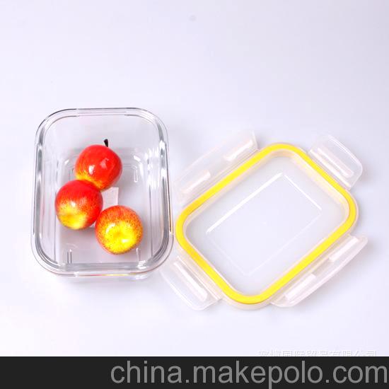 韩国原装进口 KOMAX BIO GLASS系列 耐热钢化玻璃保鲜盒