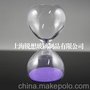计时器 玻璃沙漏 情人节礼物 如潮 紫色迷人沙漏 平头沙漏