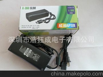 厂家供应优质X360 slim薄机火牛X360 slim火牛电源游戏机周边配件