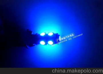 T10 5050 9SMD LED仪表灯，示宽灯 行车灯 阅读灯 牌照灯