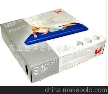 批发供应BESTWAY植绒蜂窝床垫67000