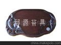 送礼佳品/郑源茶具/ 黑紫檀余味无穷茶盘/手工制作