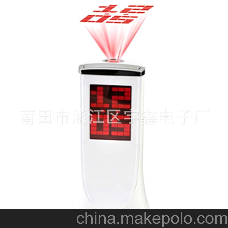 供应家居礼品电子 1136多功能投影钟 转动投影钟 家电产品